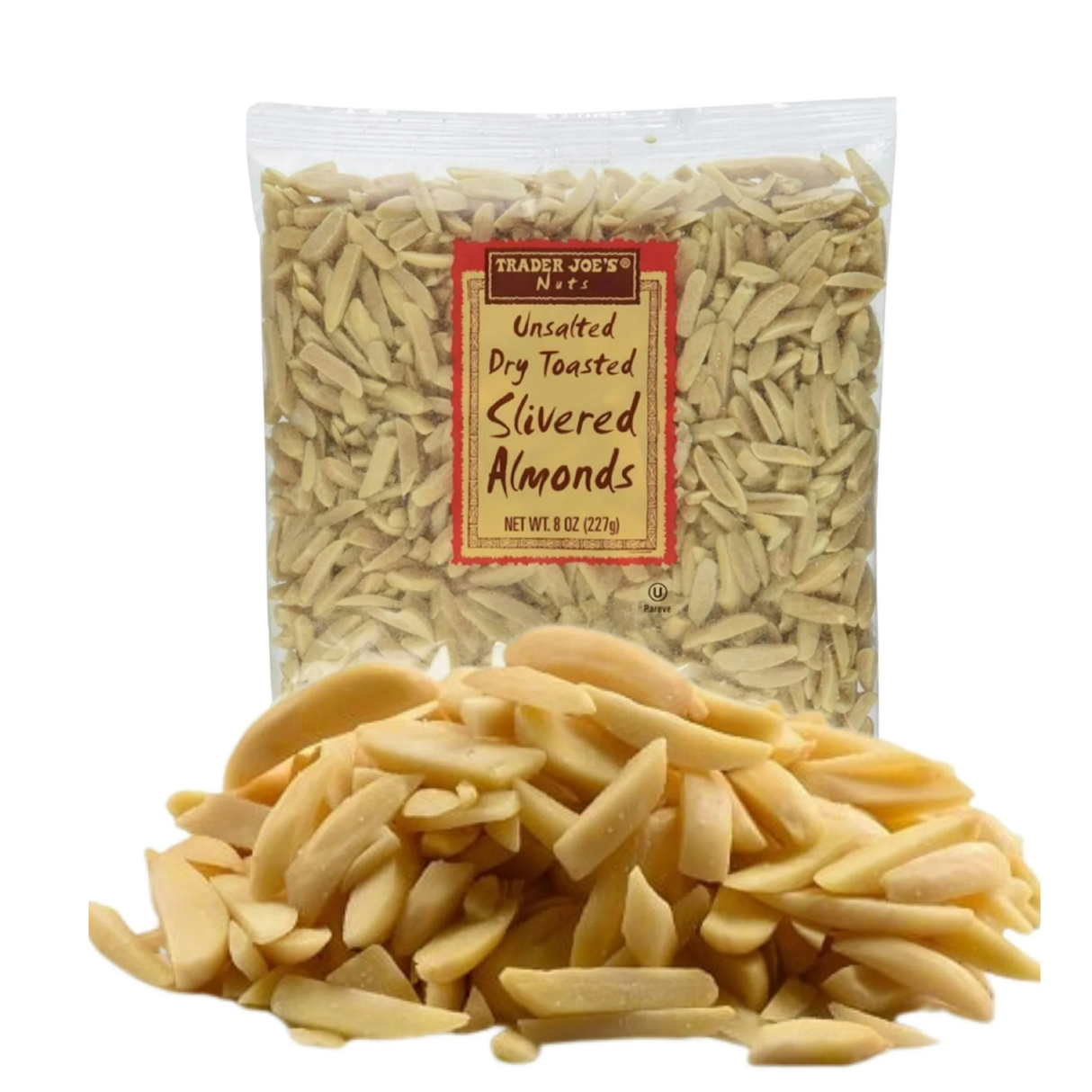 RADYAN Unsalted, Dry Toasted Slivered Almonds