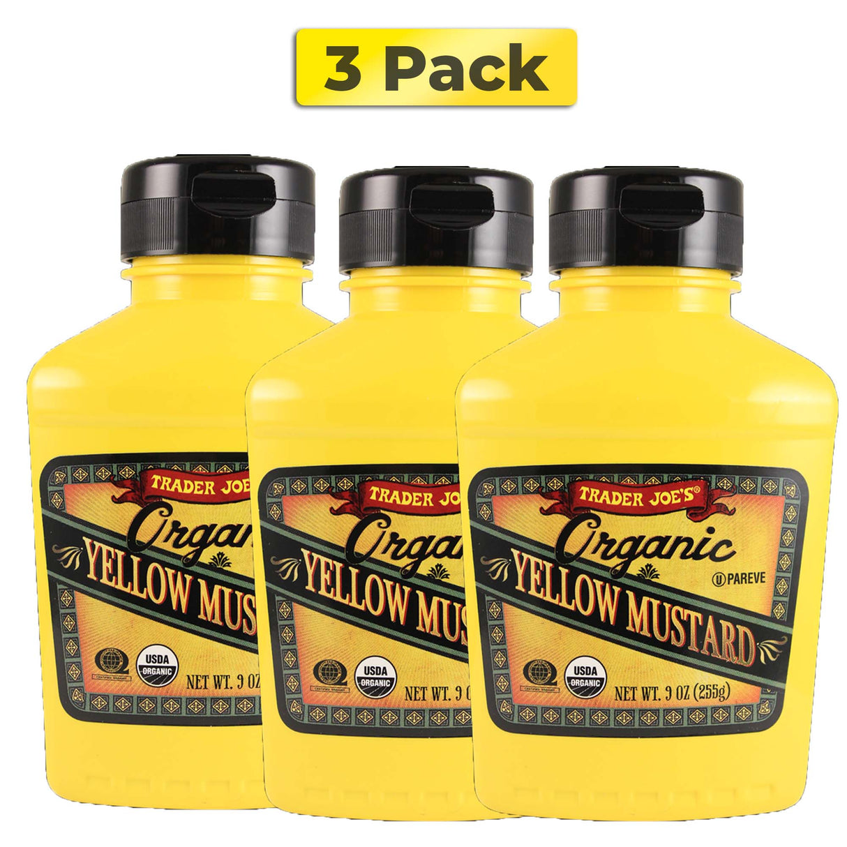 Trader Joe's Organic Yellow Mustard | 9 oz