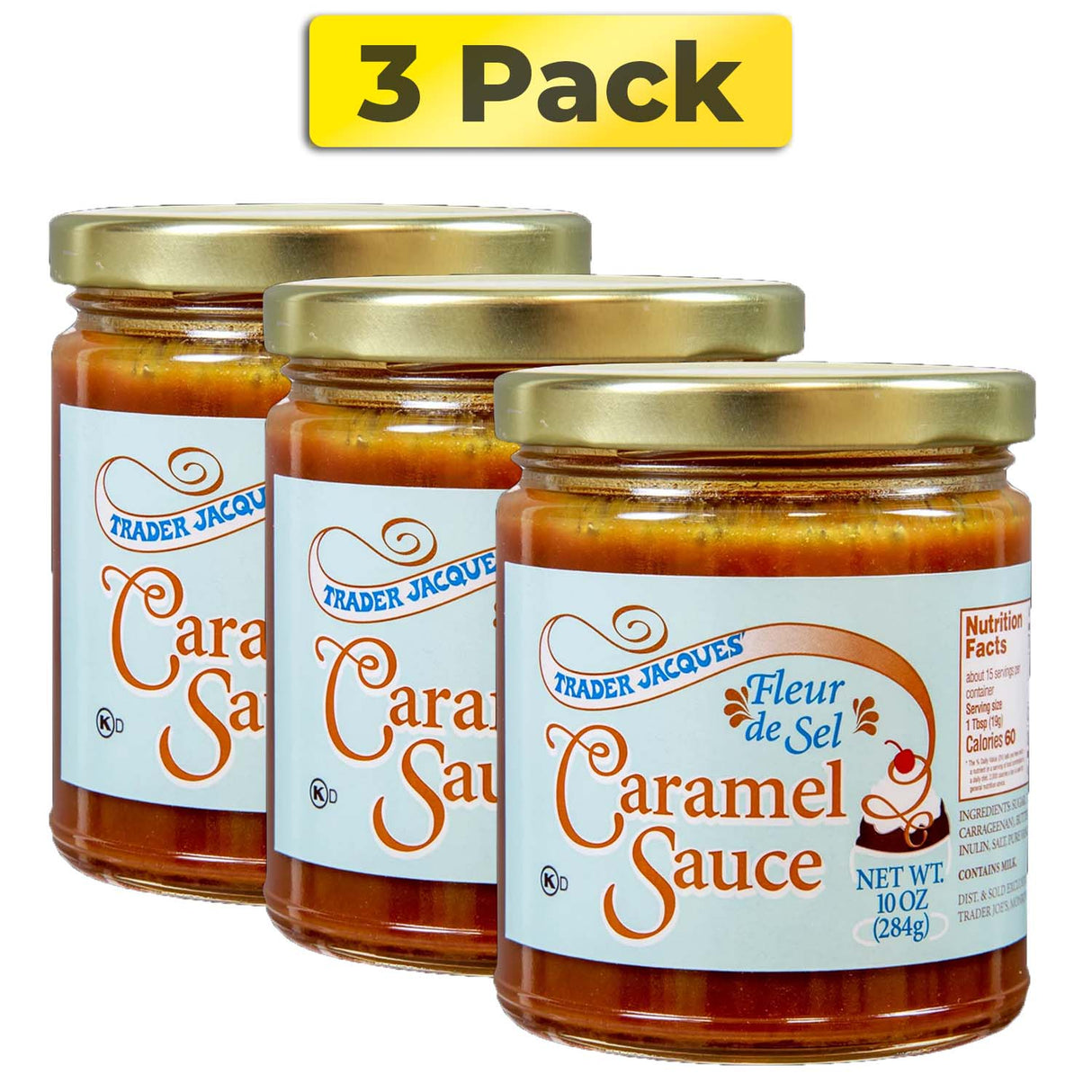 Trader Joe's Fleur de Sel Caramel Sauce | 10 oz