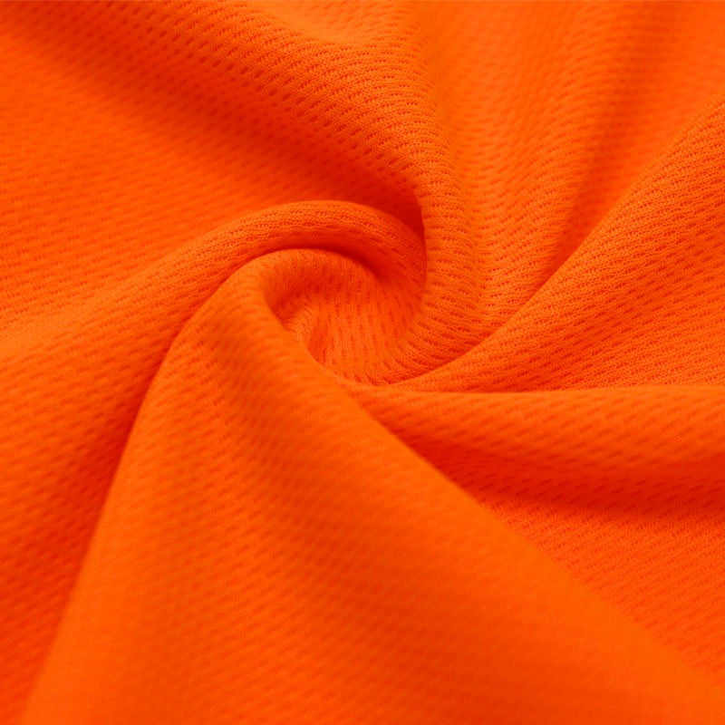 High Visibility Long Sleeve Safety T-Shirt 10 Pack - 2” wide - 100% Polyester