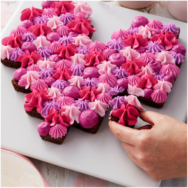 Wilton No. 21 Open Star Disposable Cake Decorating Tip Set, 4-Piece