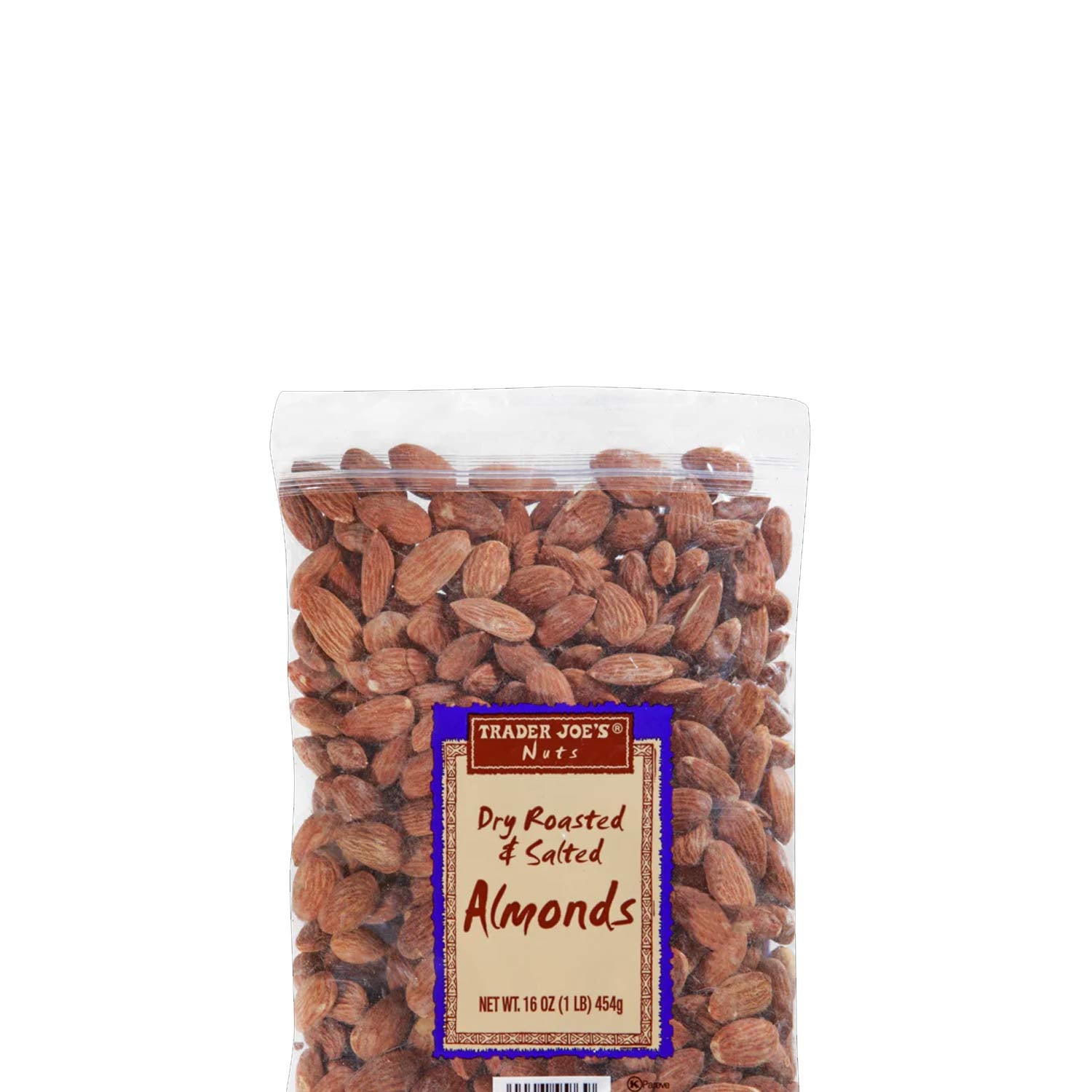 Dry Roasted & Salted Almonds 1 lb