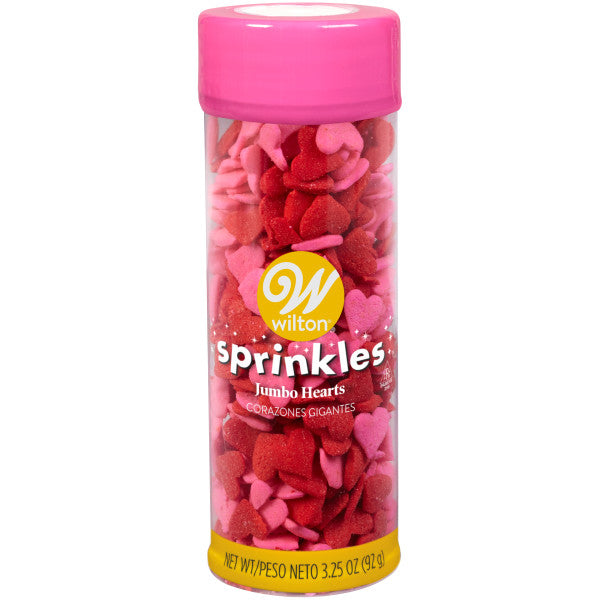 Wilton Jumbo Heart Valentine’s Day Sprinkles – 3.25 oz.