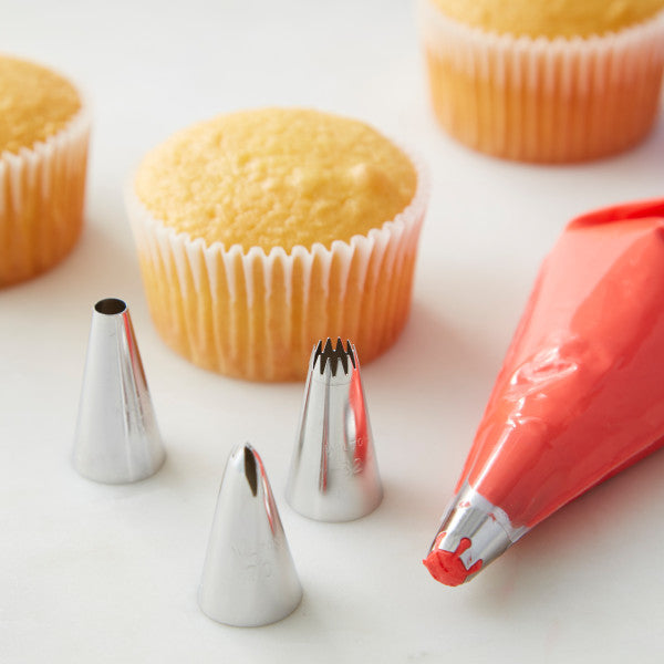 Wilton Cake Decorating Tip Set for Borders – 4 Piece
