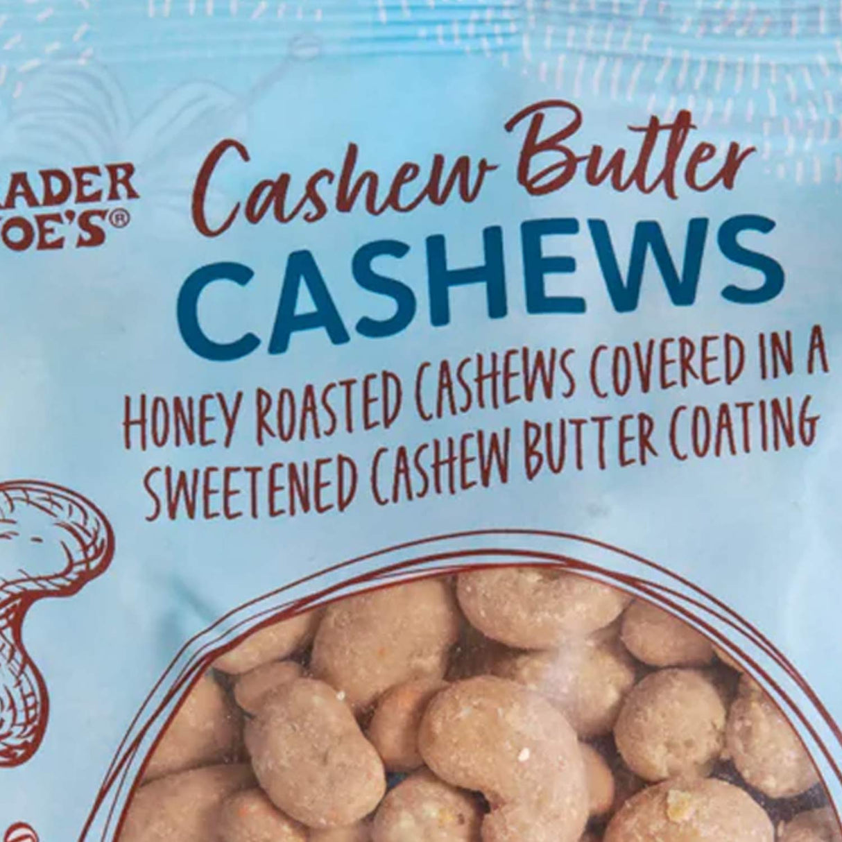 Trader Joe’s Cashew Butter Cashews 8 Oz