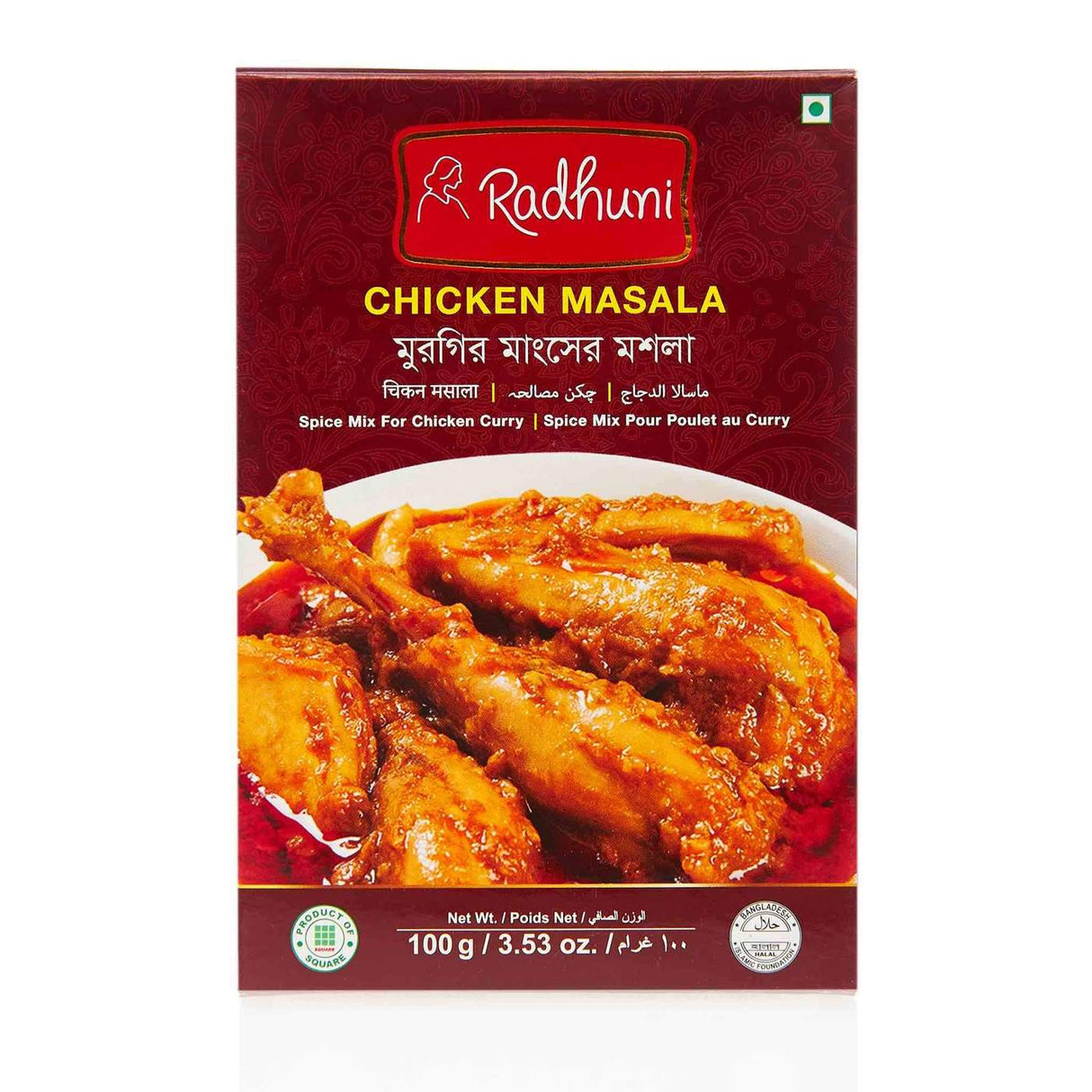 RADHUNI CHICKEN MASALA (100 gm)