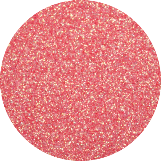 Glitter Vinyl Heat Transfer Vinyl - Rainbow Coral, 20" H X 12" W (Foot)