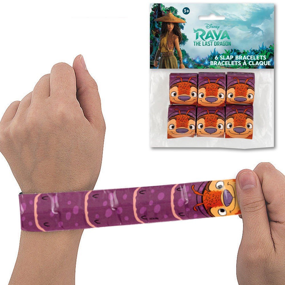 Disney Raya Slap Bracelets 6 Pack