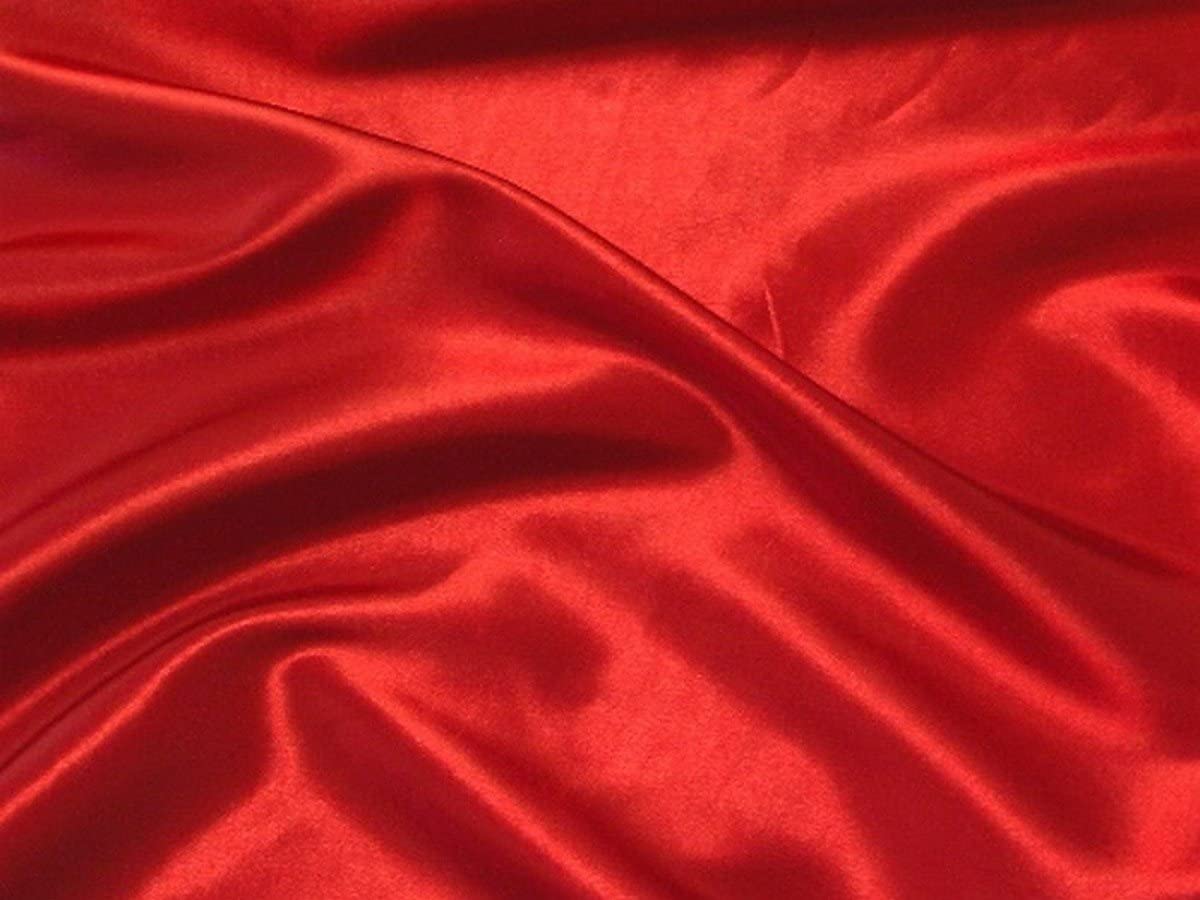 1 Yard Solid Taffeta Polyester Fabric Lustrous Sheen For Dresses Decor Gowns 60 Inch Width