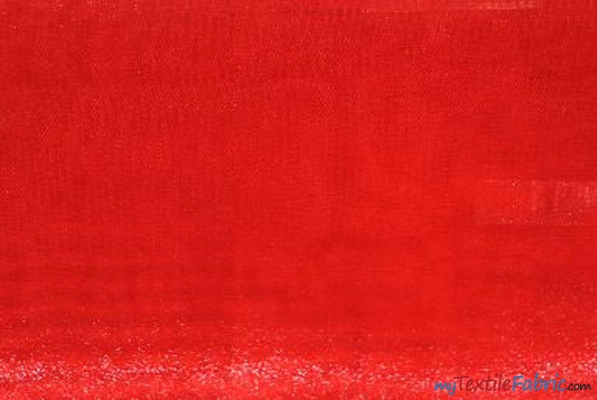 Crystal Organza Polyester Fabric - Sparkle Sheer, 58/60" Width, Yards & Bolts (1 Yard)
