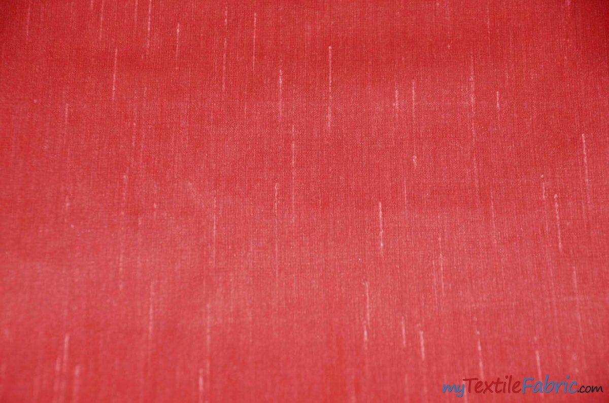 IFR Extra Wide Dupioni Silk 100 Percent Polyester Faux Dupioni Fabric - Multiple Colors, 120" Wide (1 Yard)