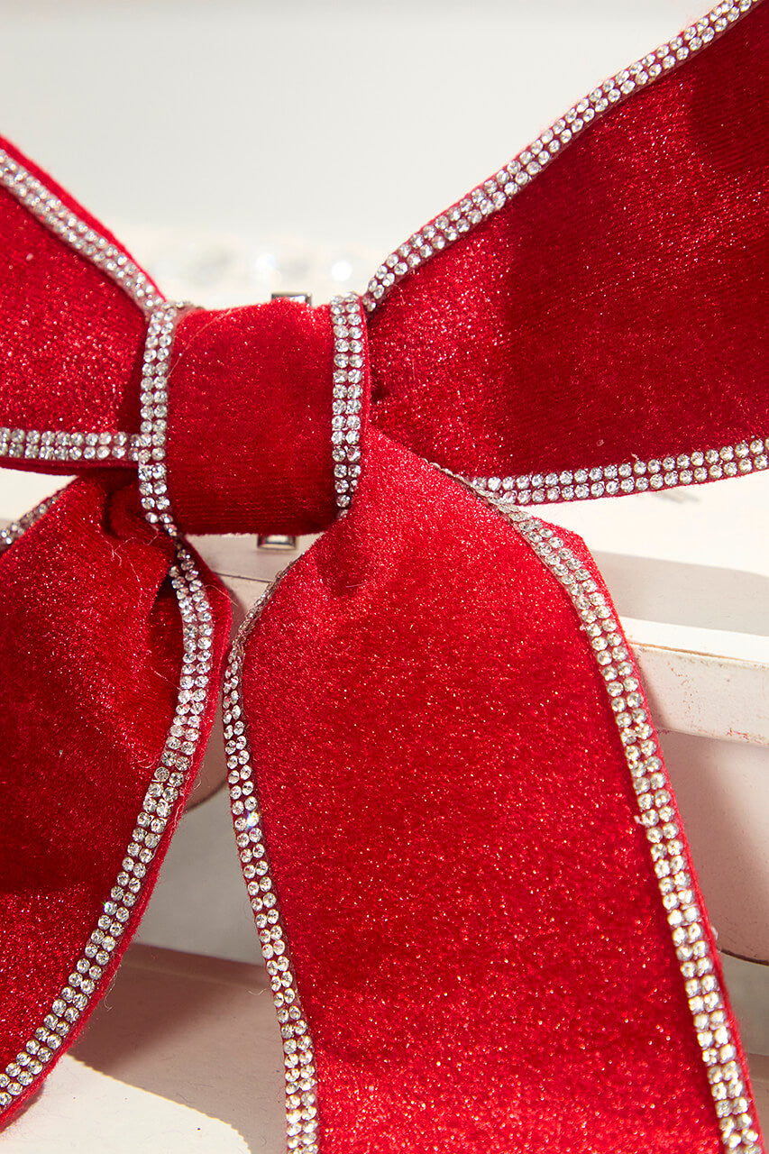 9" x 14" Red Bow
