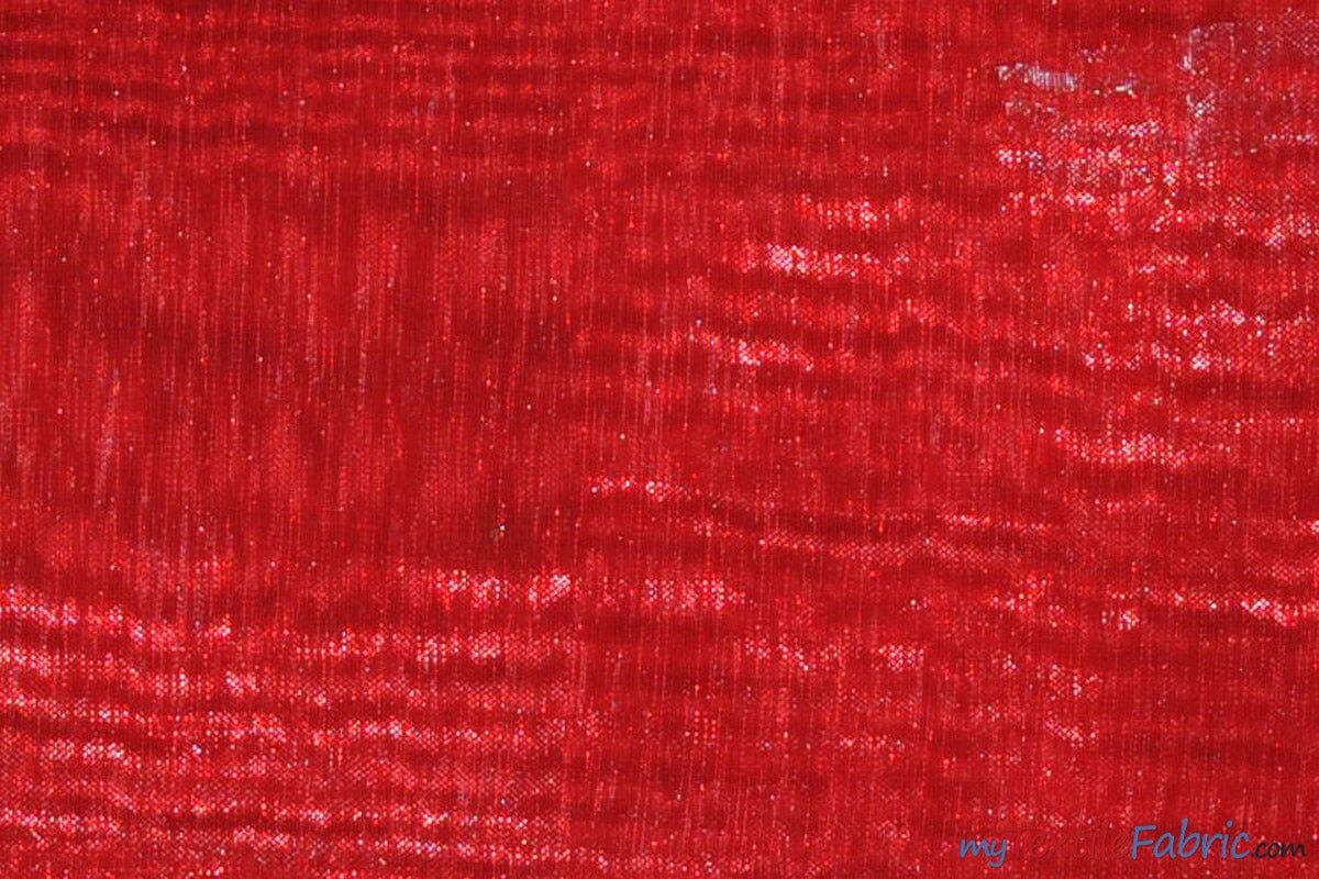 Mirror Organza Polyester Fabric - Sheer, Soft And Smooth, 58/60" Width (Continuous Yards & By Bolt)