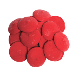 Merckens Red Chocolate Confectionery Wafers – 5 lb