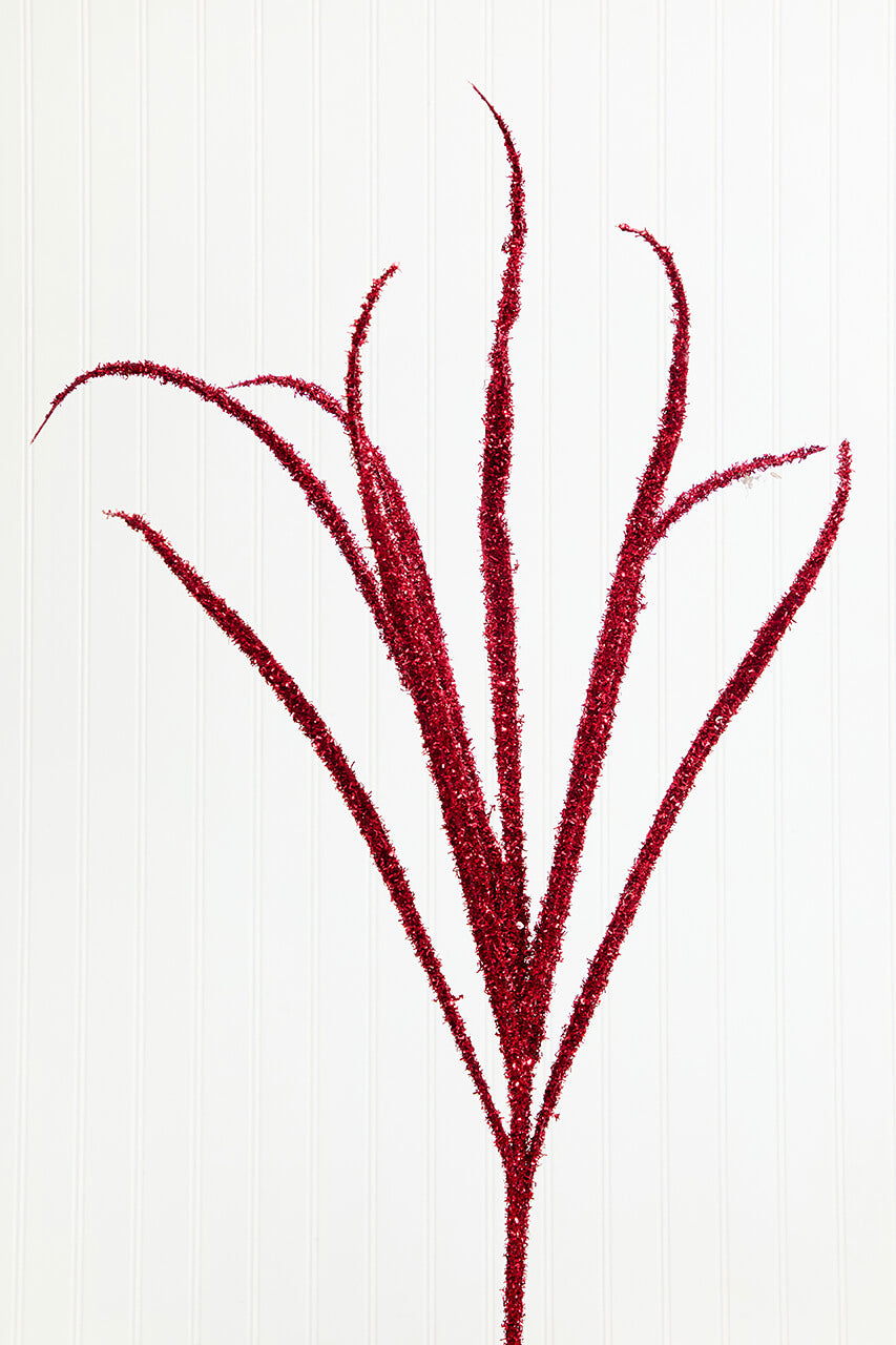 42" Glitter Grass Spray