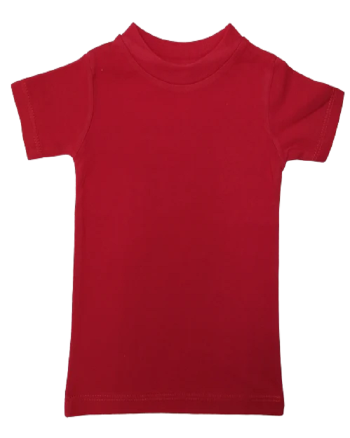 Lucky Friends 801 Toddler Cotton T-Shirt Fabric - Red, Toddler Graphic Print (6 Months To 5T)