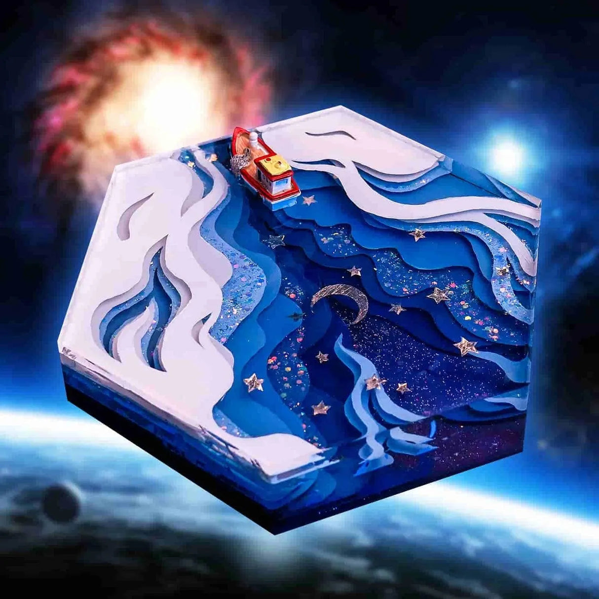 রজন সিলিকন ছাঁচ - ষড়ভুজ