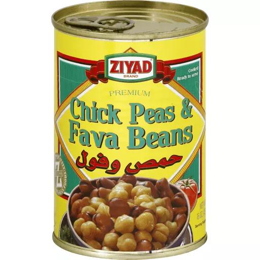 Ziyad Fava Beans & Chick Peas 426 Gm