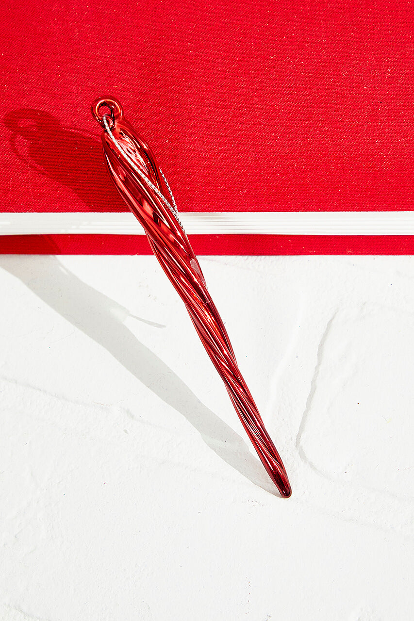 5" Vintage Inspired Icicle Ornament