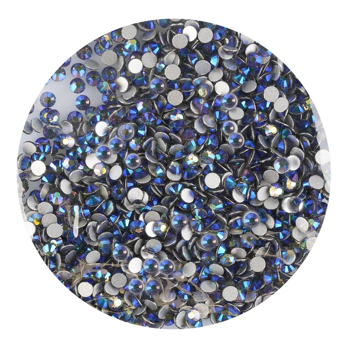 Rhinestone AB Iridescent - Black Diamond (1400 Non Hot Fix Stones - SS10)