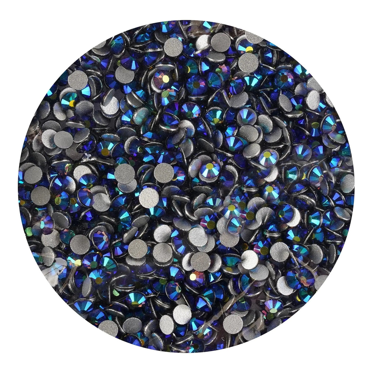 Rhinestone AB Iridescent - Tanzanite (1400 Non Hot Fix Stones - SS10)