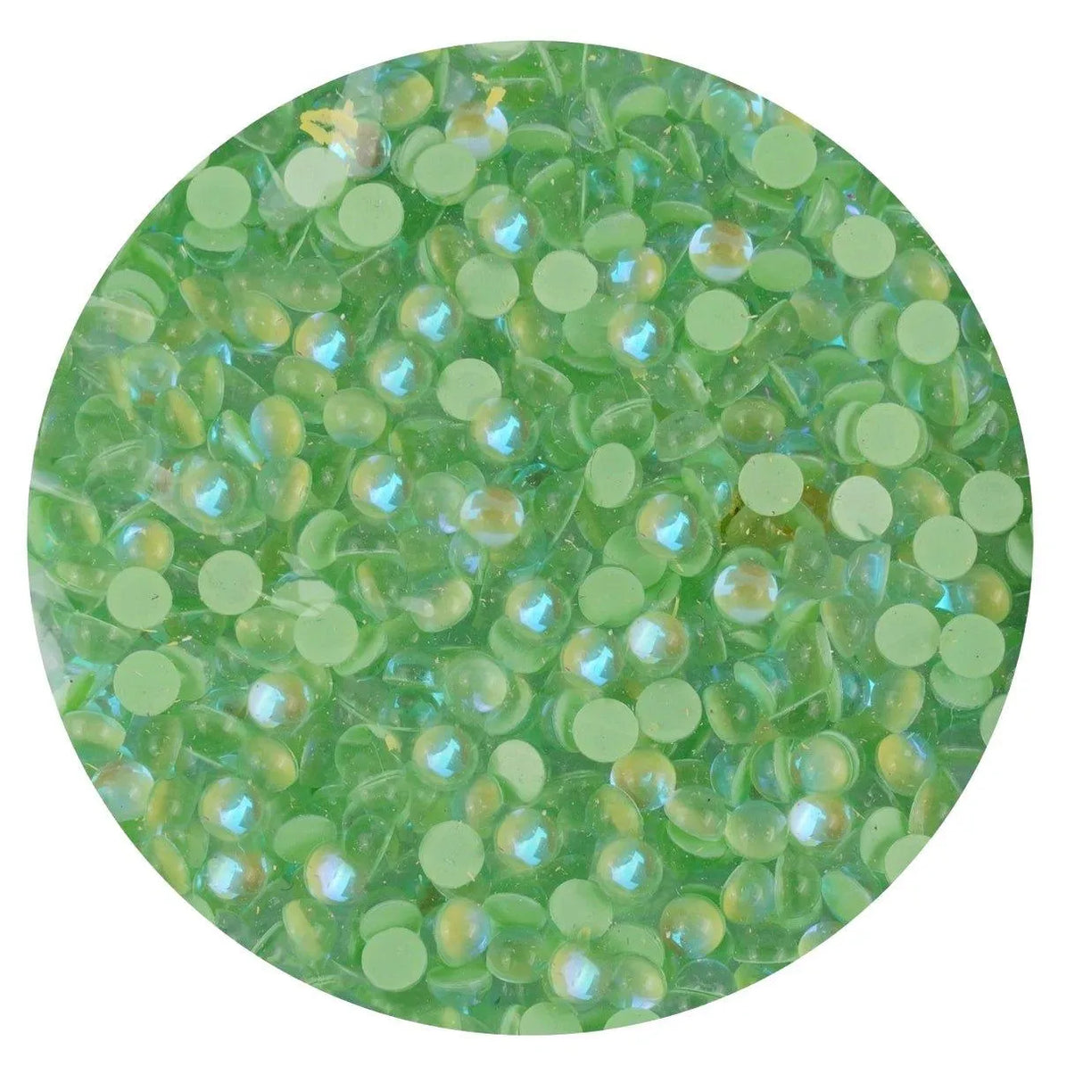 Rhinestone Mermaid Drop Light Peridot (1400 Non Hot Fix - SS10)