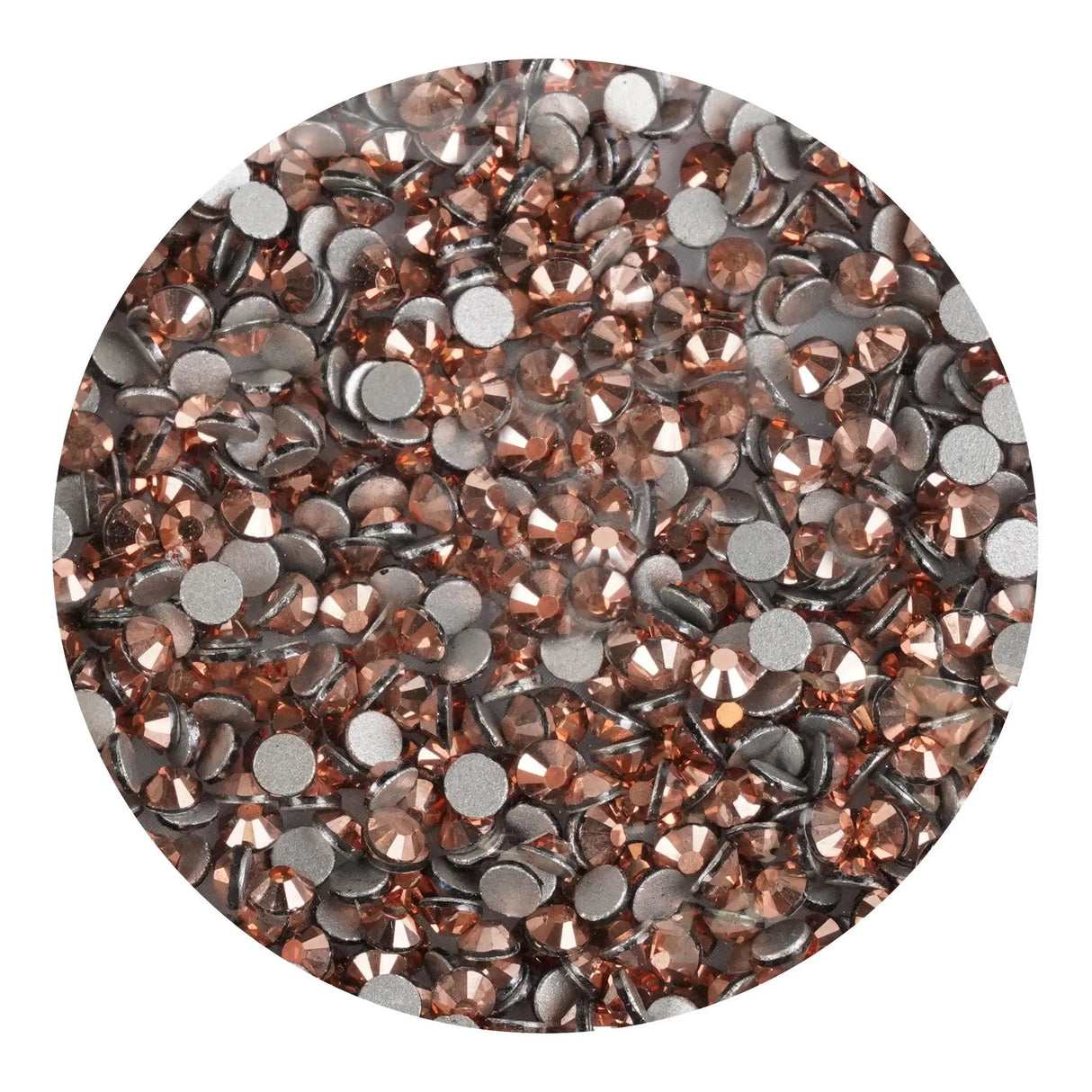 Rhinestone Metallic Rose Gold (1400 Non Hot Fix - SS10)