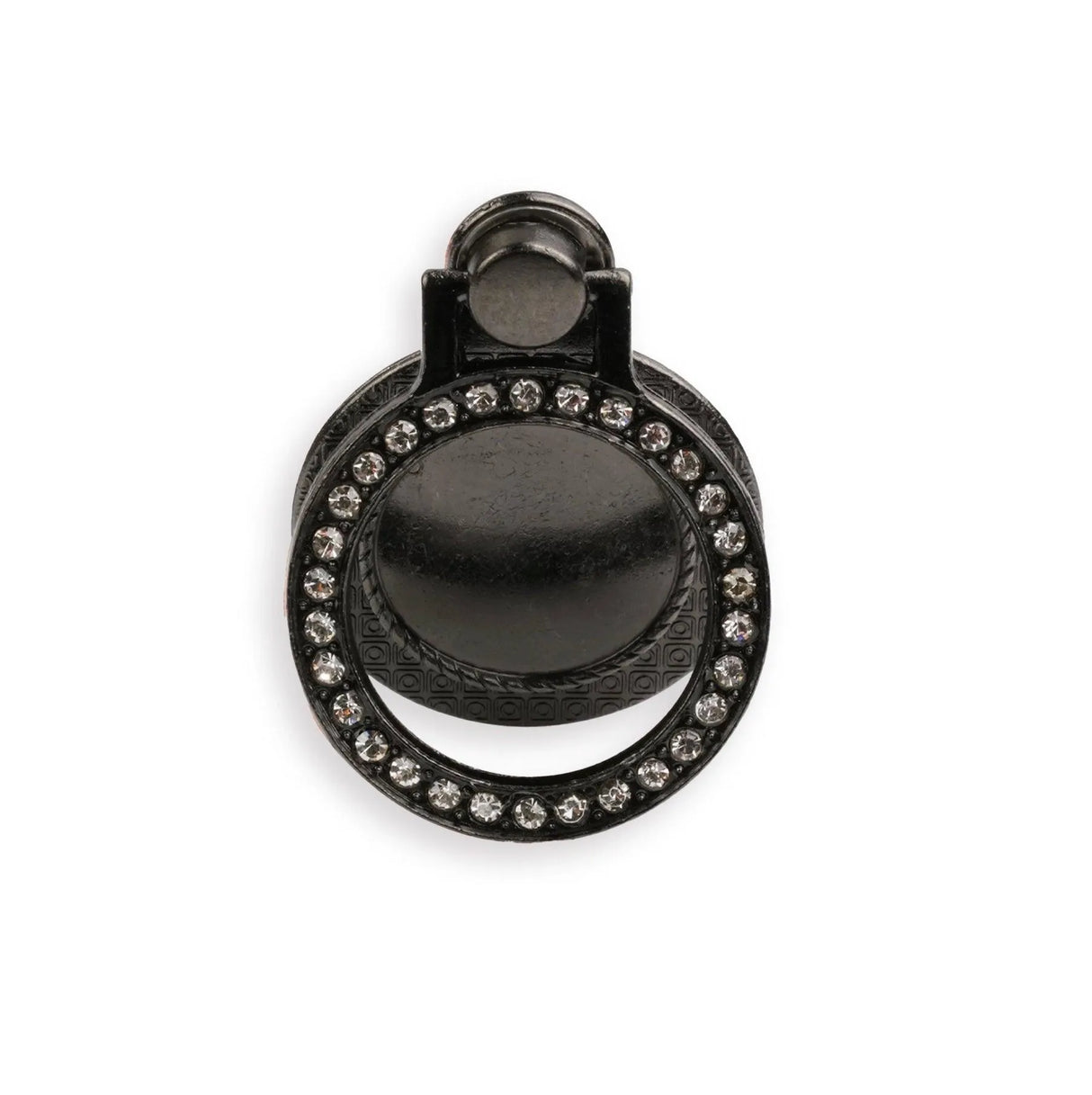 Ring Phone Holder & Aluminum Insert - Black