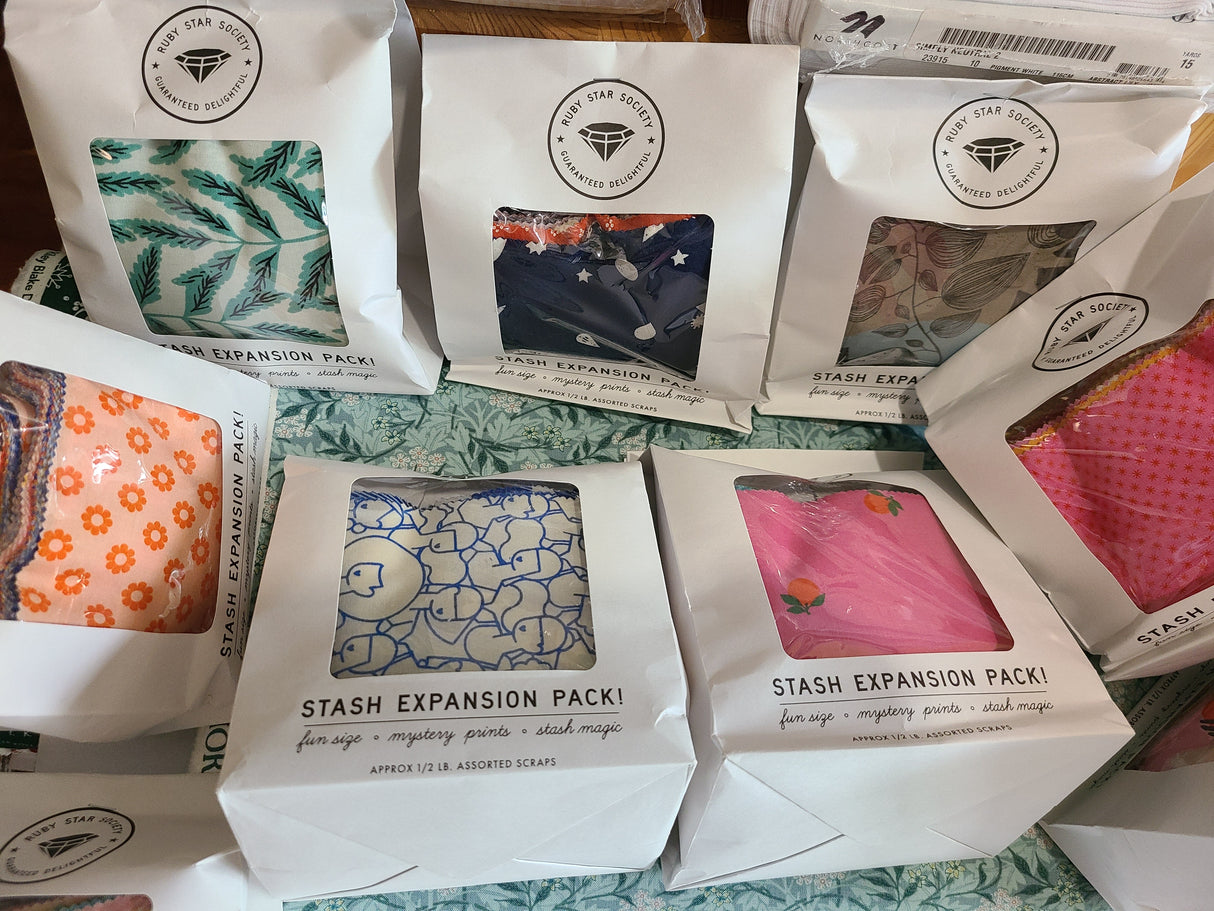 Quilting Cotton Scrap Bag Ruby Star Society Assorted Precuts