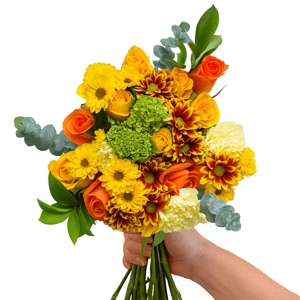 2 Thanks Flower Bouquets Fresh Autumn Arrangement Set