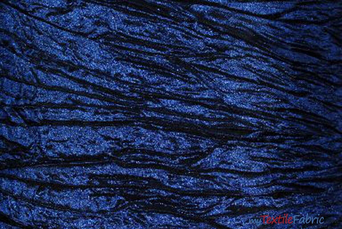 Crease Taffeta Crush Taffeta Polyester Fabric - Crushed Texture, 50/52" Width (Continuous Yards Or By Bolt)