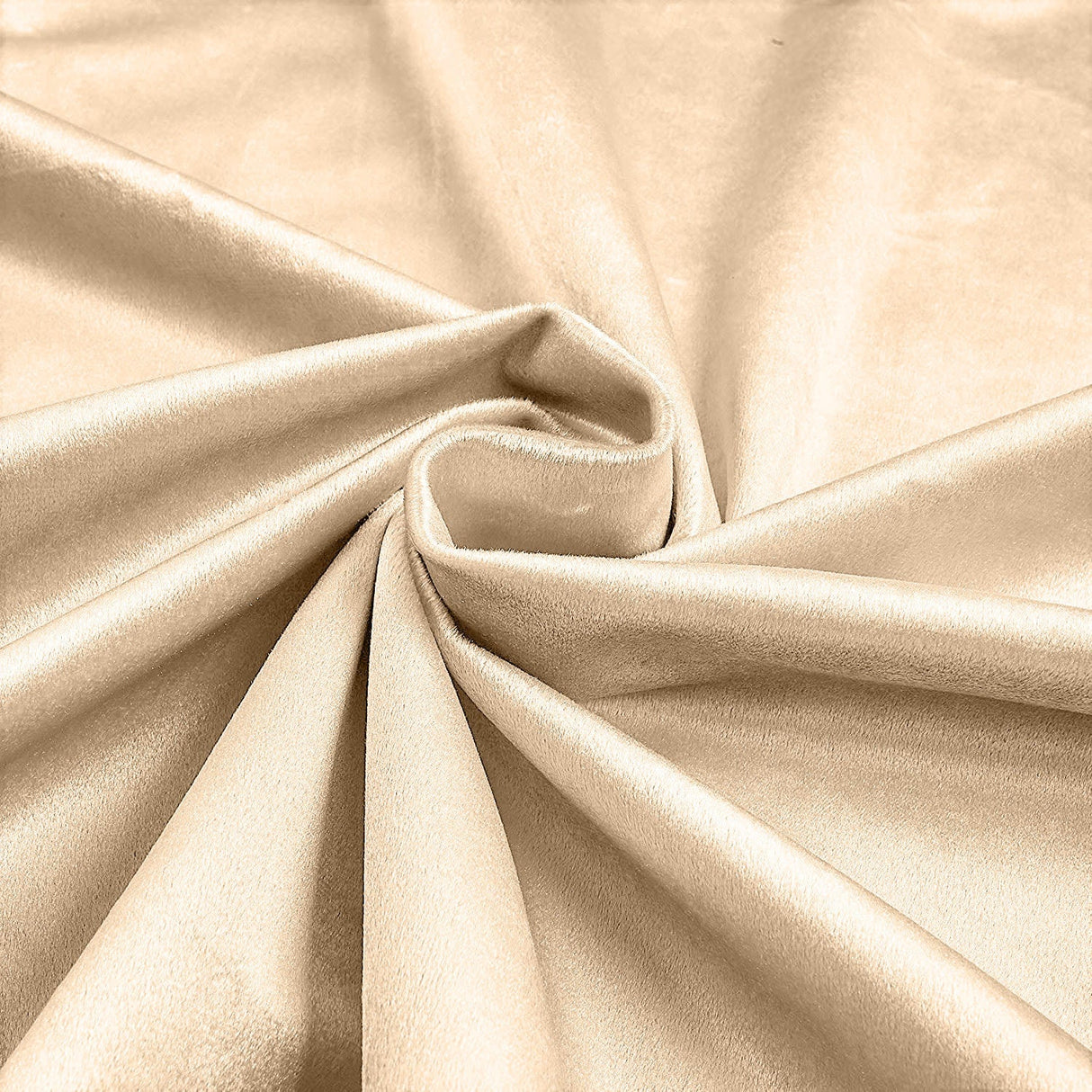 Royal Velvet Polyester Fabric - Solid Velvet, 58" Width (1 Yard)