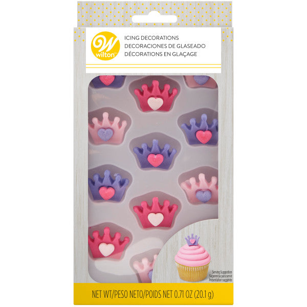 Wilton Crown Icing Decorations, 12-Count