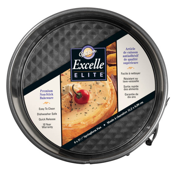 Wilton Excelle Elite Non-Stick Springform Pan – 6 Inch