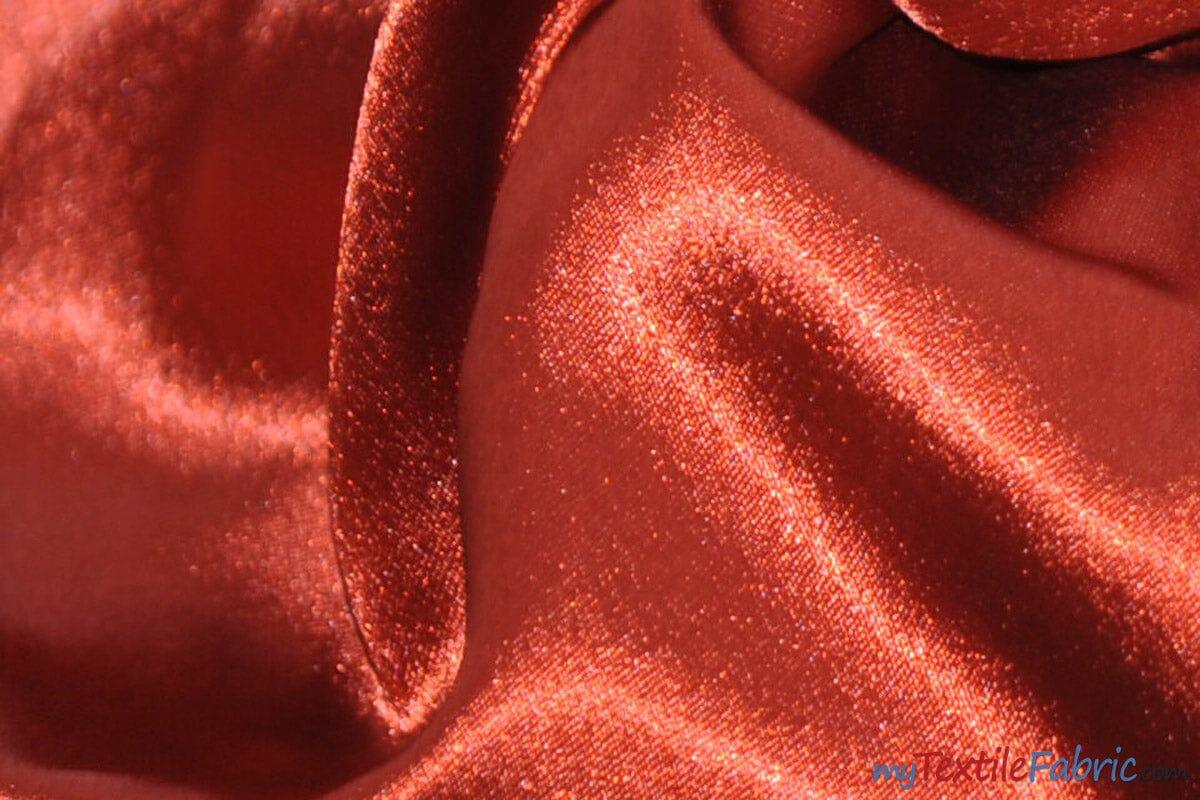 Superior Quality Crepe Back Satin Fabric - Multiple Colors, 58/60" Width (1 Yard)