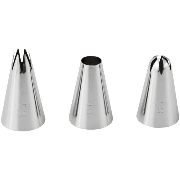 Wilton Extra Large Decorating Tip Set, 3-Piece