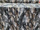Stretch Spandex Snake Print Fabric