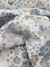 Brocade Jacquard Metallic Floral on Organza