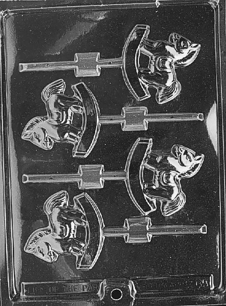 Rocking Horse Lolly Chocolate Mold