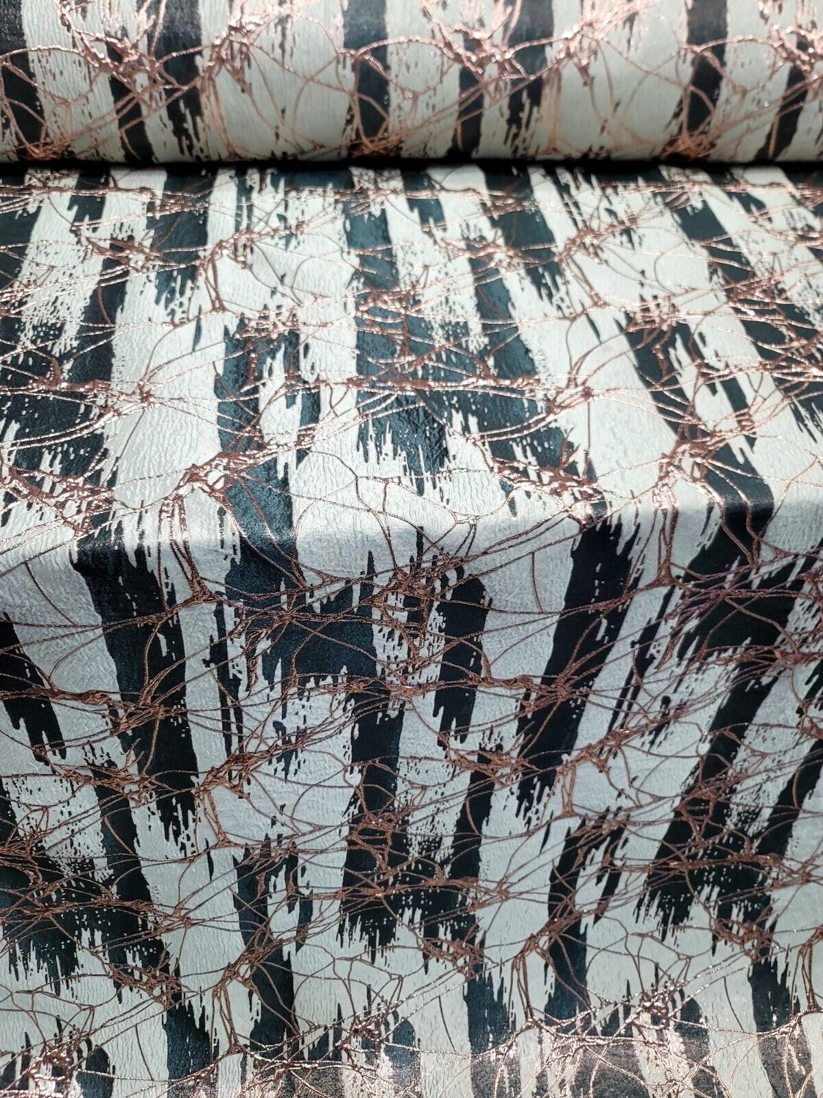 Metallic Brocade Fabric Hunter Green Sage Gold
