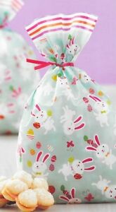 Wilton Easter Bunny Rabbit Treat Party Bags, 20 Ct