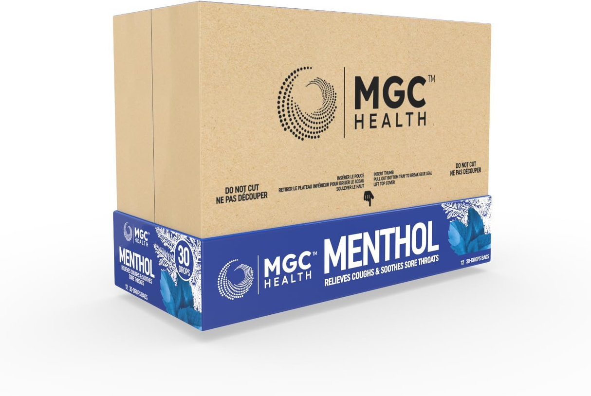 COUGH DROPS 30CT MENTHOL MGC HEALTH