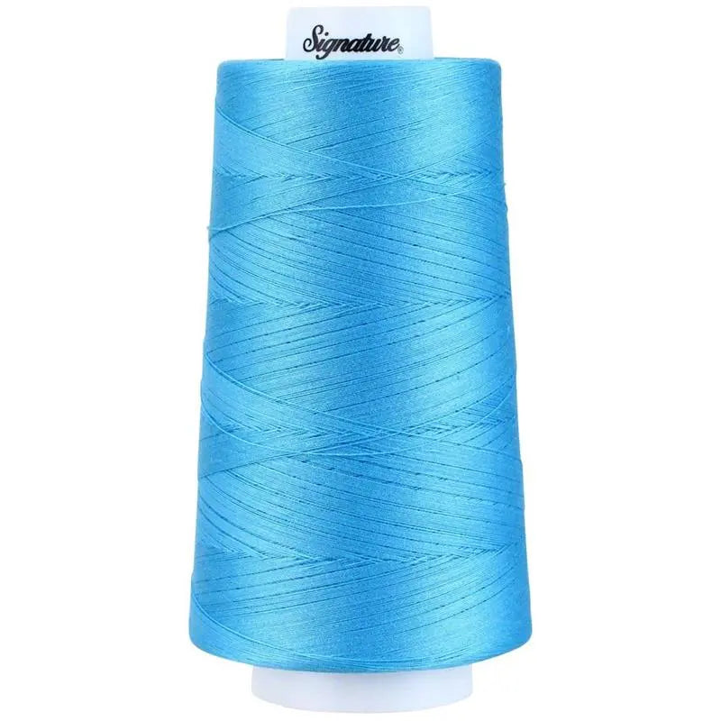 Cotton Thread Soft Cyan Tex 40 3000 Yards