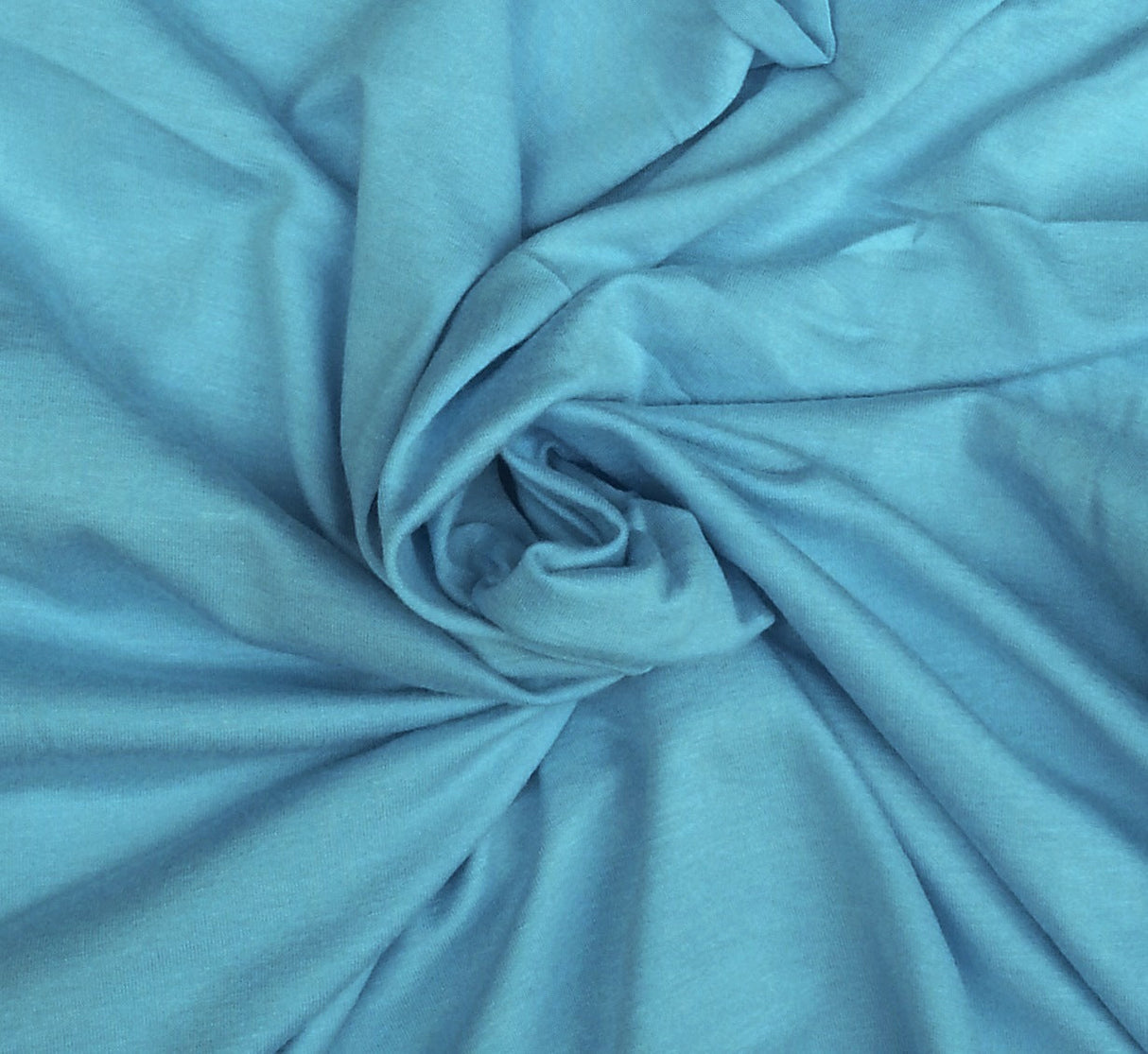 Rayon Spandex Jersey Baja Blue