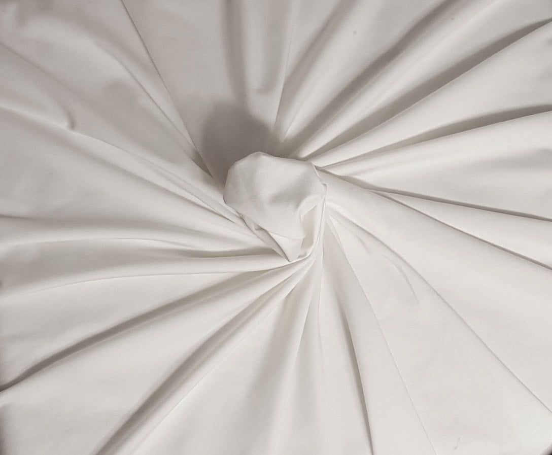 Poly Spandex Jersey White Activewear