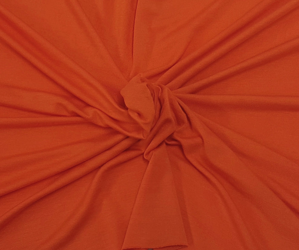 1 Yard Orange Peel Modal Spandex Jersey Fabric Soft Stretch Knit Material by the Yard