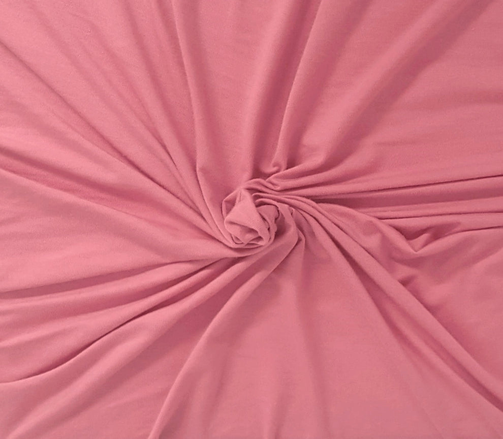 1 Yard Conch Shell Micro Modal Spandex Jersey Fabric Ultra Soft Stretchy Lightweight Knit