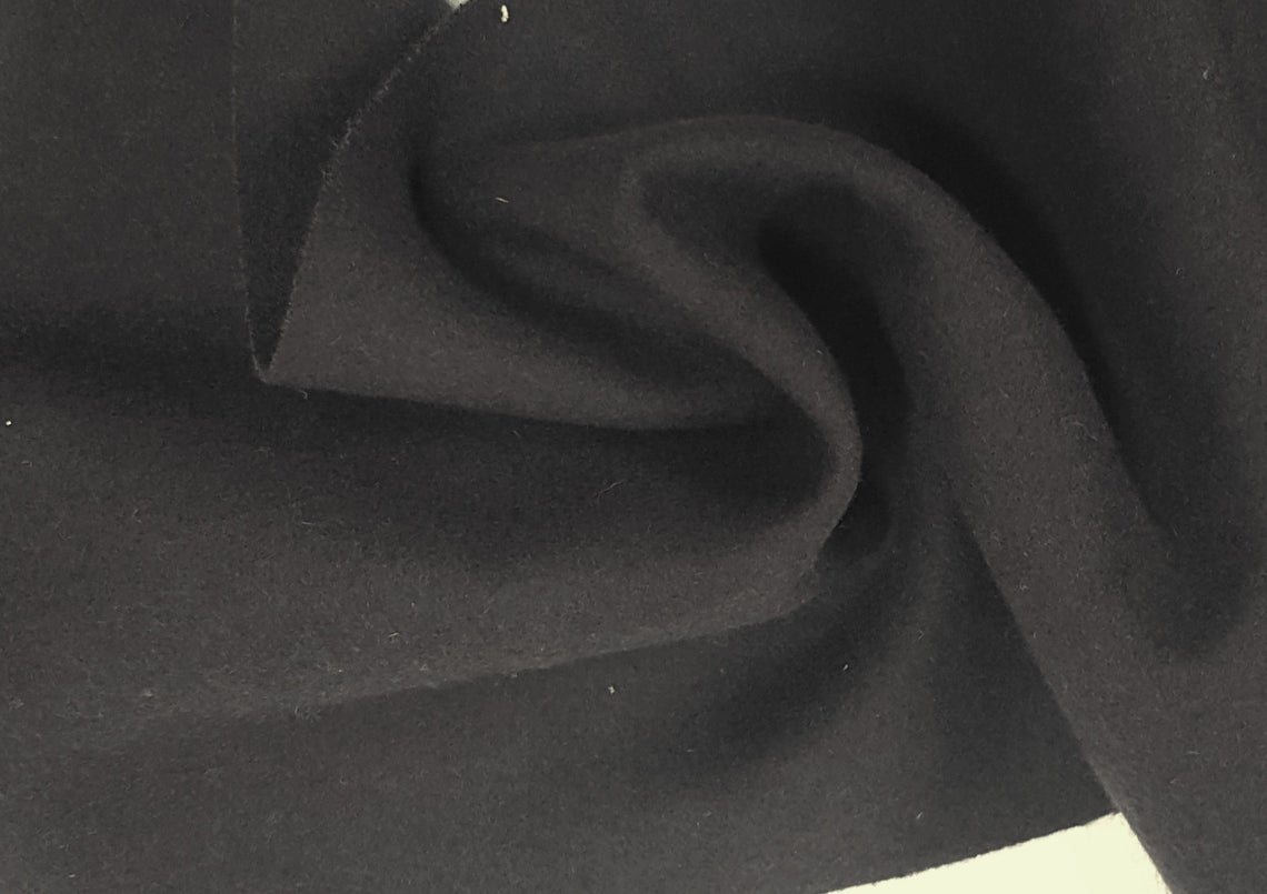 Wool Coating Fabric Fudge Brown