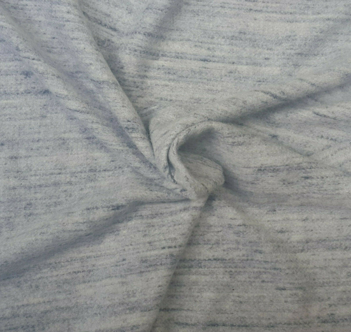 Cotton Fleece Denim Streaks Knit