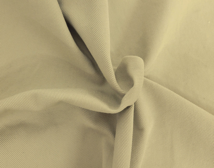 1 Yard Sand Cotton Bull Denim Fabric Pre Washed Heavyweight Upholstery Material For Sewing 60 Inches